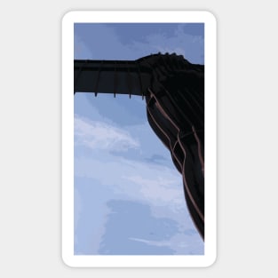 Angel Of The North - View #2 Sticker